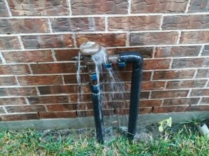 leaking backflow device